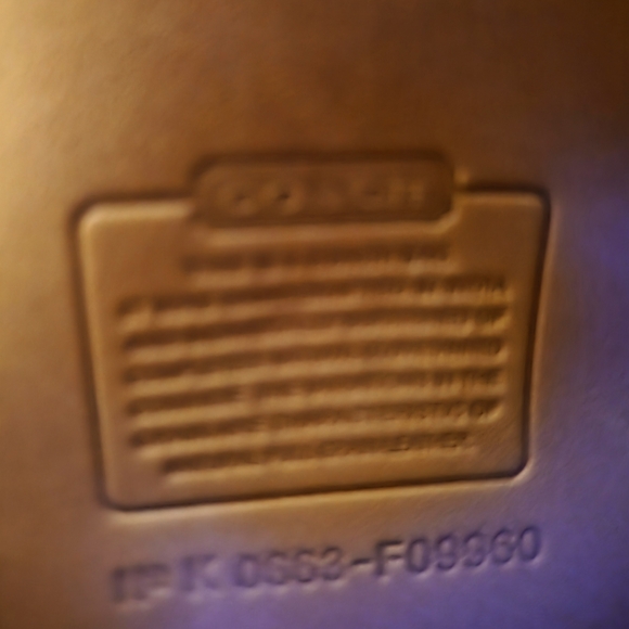 Coach Tan Leather Backpack - Picture 13 of 13